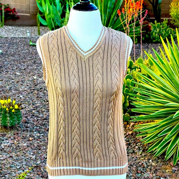 FAIRWAY & GREENE KNIT TOP - Picture 1 of 3